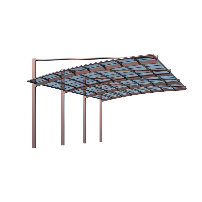 Customized Aluminum Carport Canopy Garage Awning Polycarbonate Car Parking Shed